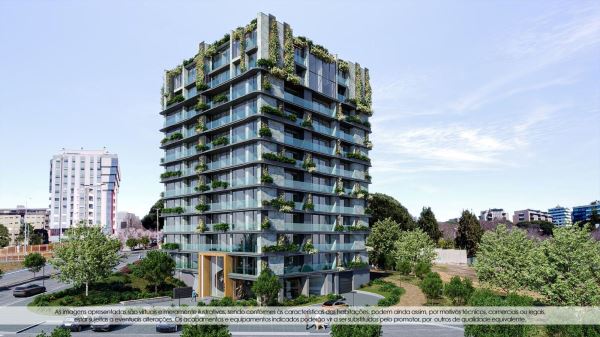 T2 novo 1º piso com varanda e garagem Empreendimento Royal Green T2 novo 1º piso com varanda e garagem Empreendimento Royal Green