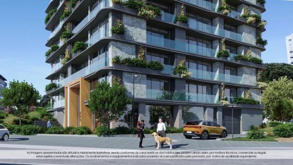 T2 novo 1º piso com varanda e garagem Empreendimento Royal Green T2 novo 1º piso com varanda e garagem Empreendimento Royal Green