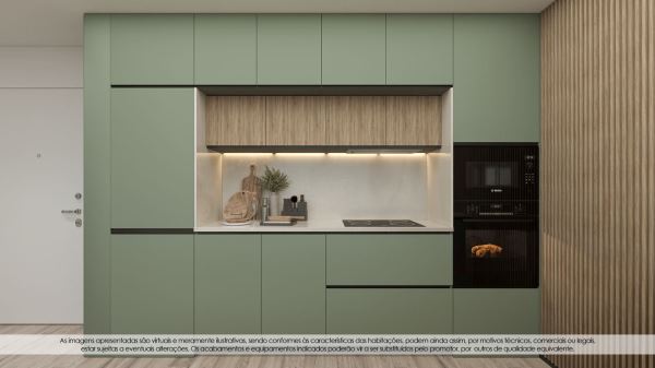 T2 novo 1º piso com varanda e garagem Empreendimento Royal Green T2 novo 1º piso com varanda e garagem Empreendimento Royal Green