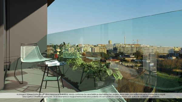 T2 novo 1º piso com varanda e garagem Empreendimento Royal Green T2 novo 1º piso com varanda e garagem Empreendimento Royal Green