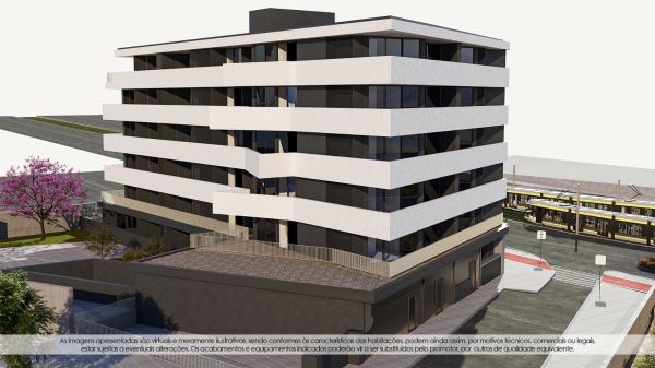 T1 Novo c/ Lugar de Garagem no Empreendimento Douro Heritage II