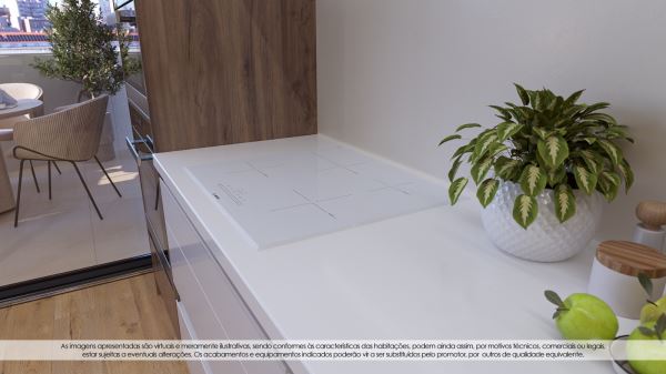 T1 Novo c/ Lugar de Garagem no Empreendimento Douro Heritage II