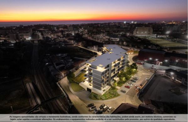 T1 Novo c/ Lugar de Garagem no Edifício Privilege, em Santa Marinha T1 Novo c/ Lugar de Garagem no Edifício Privilege, em Santa Marinha