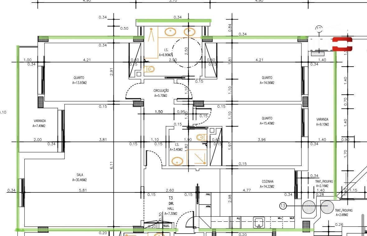 Apartamento T3 para Venda em Montijo e Afonsoeiro Foto 6