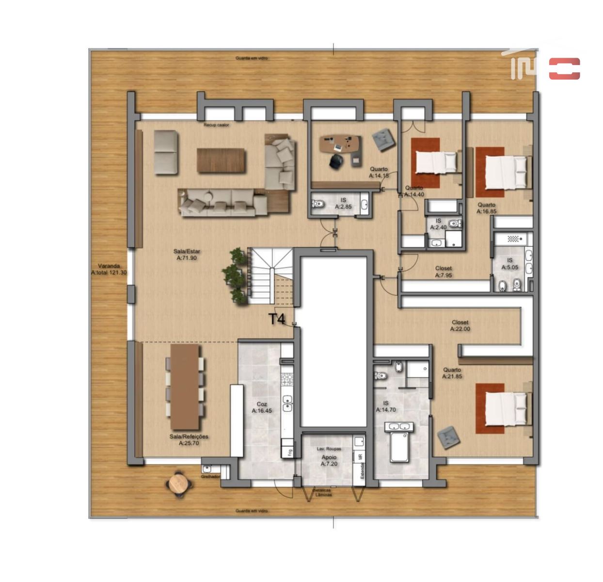 Apartamento T5 para Venda em Montijo e Afonsoeiro