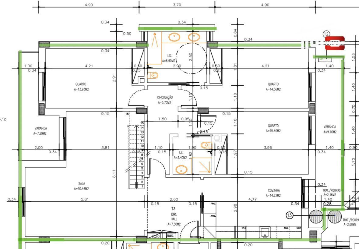Apartamento T3 para Venda em Montijo e Afonsoeiro